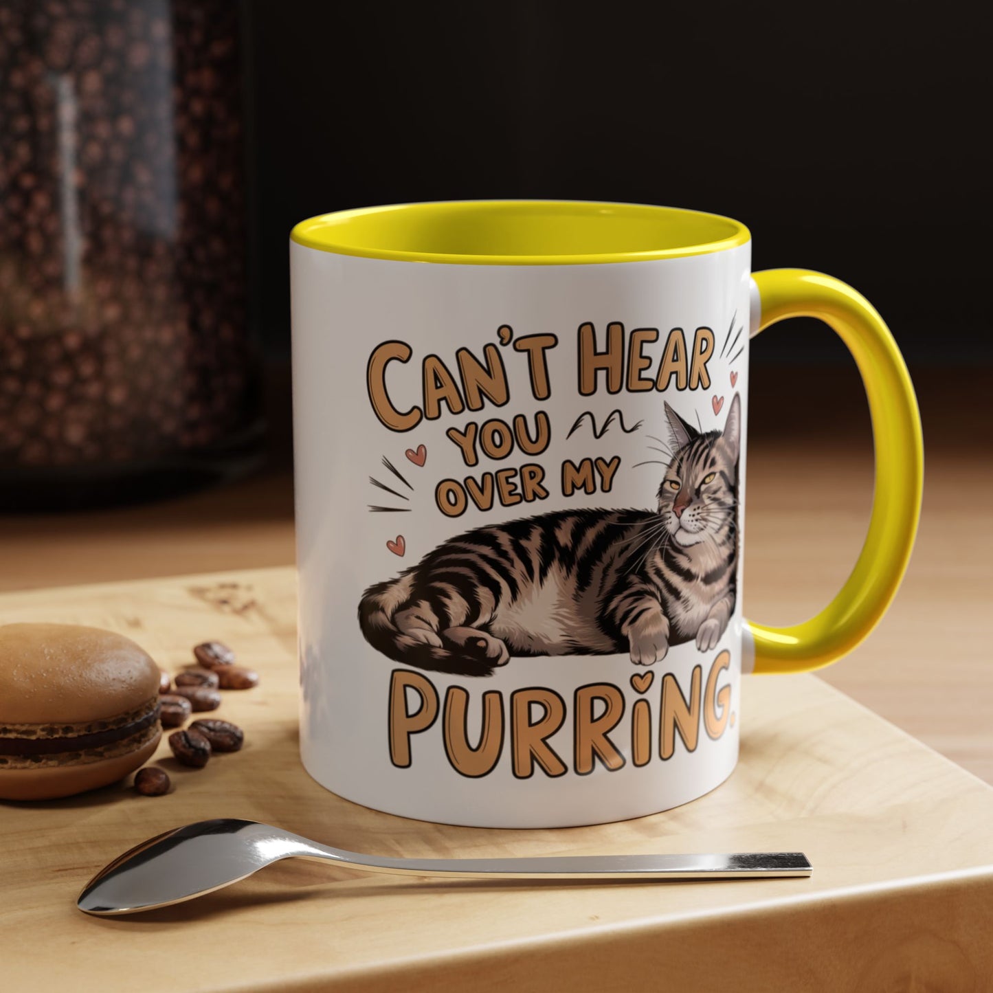 Animal Mug - Can't Hear You Over My Purring