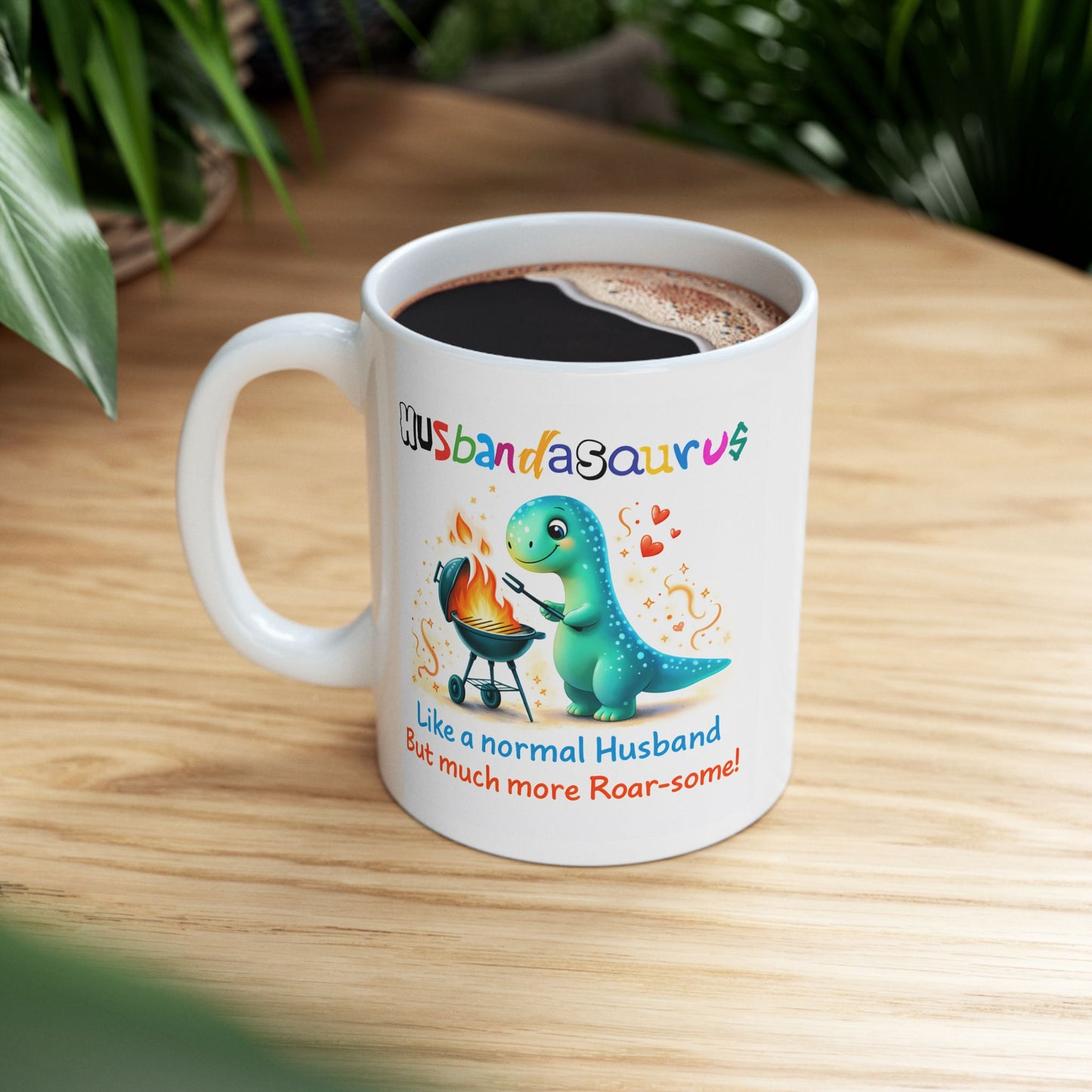 Anniversary Mug - Husbandasaurus