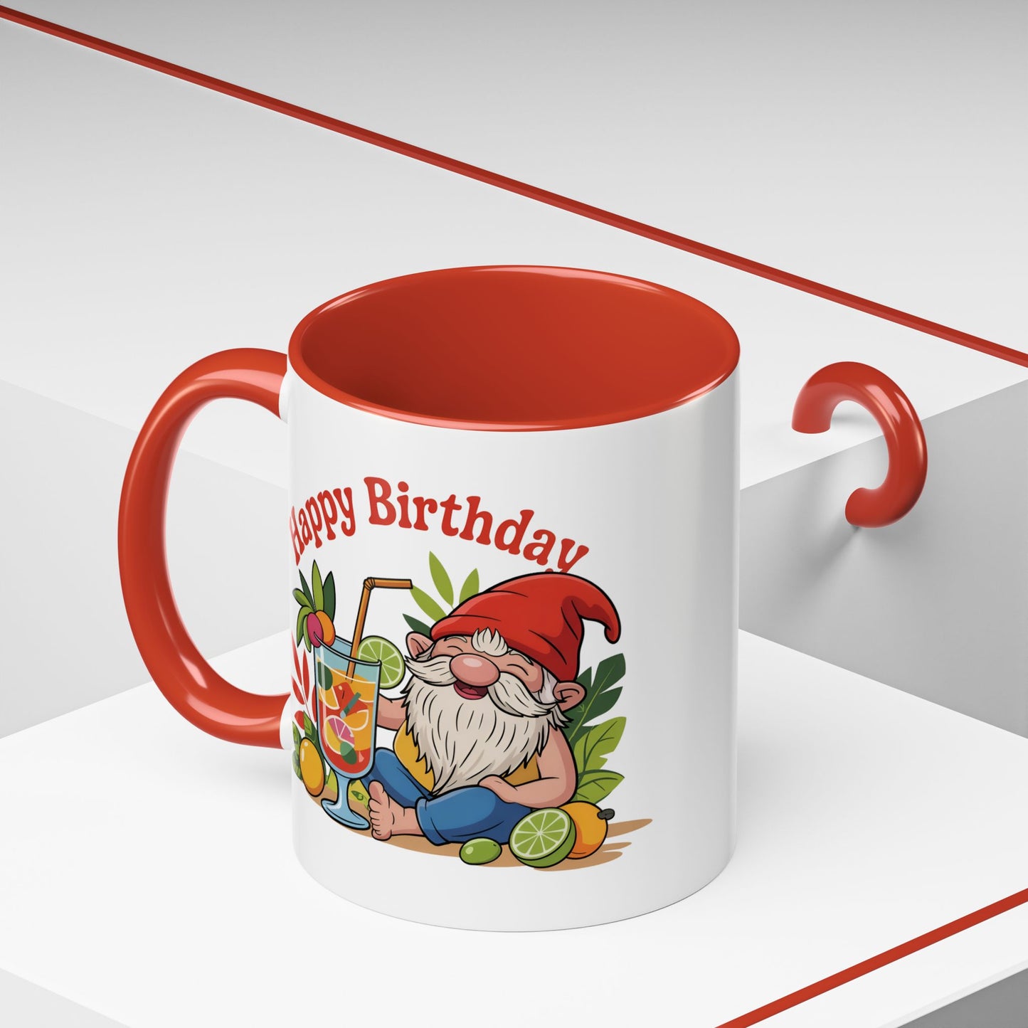 Birthday Mug - Island Gnome