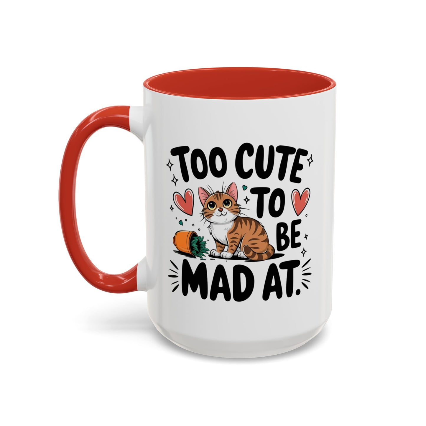 Animal Mug - Too Cute To Be Mad At