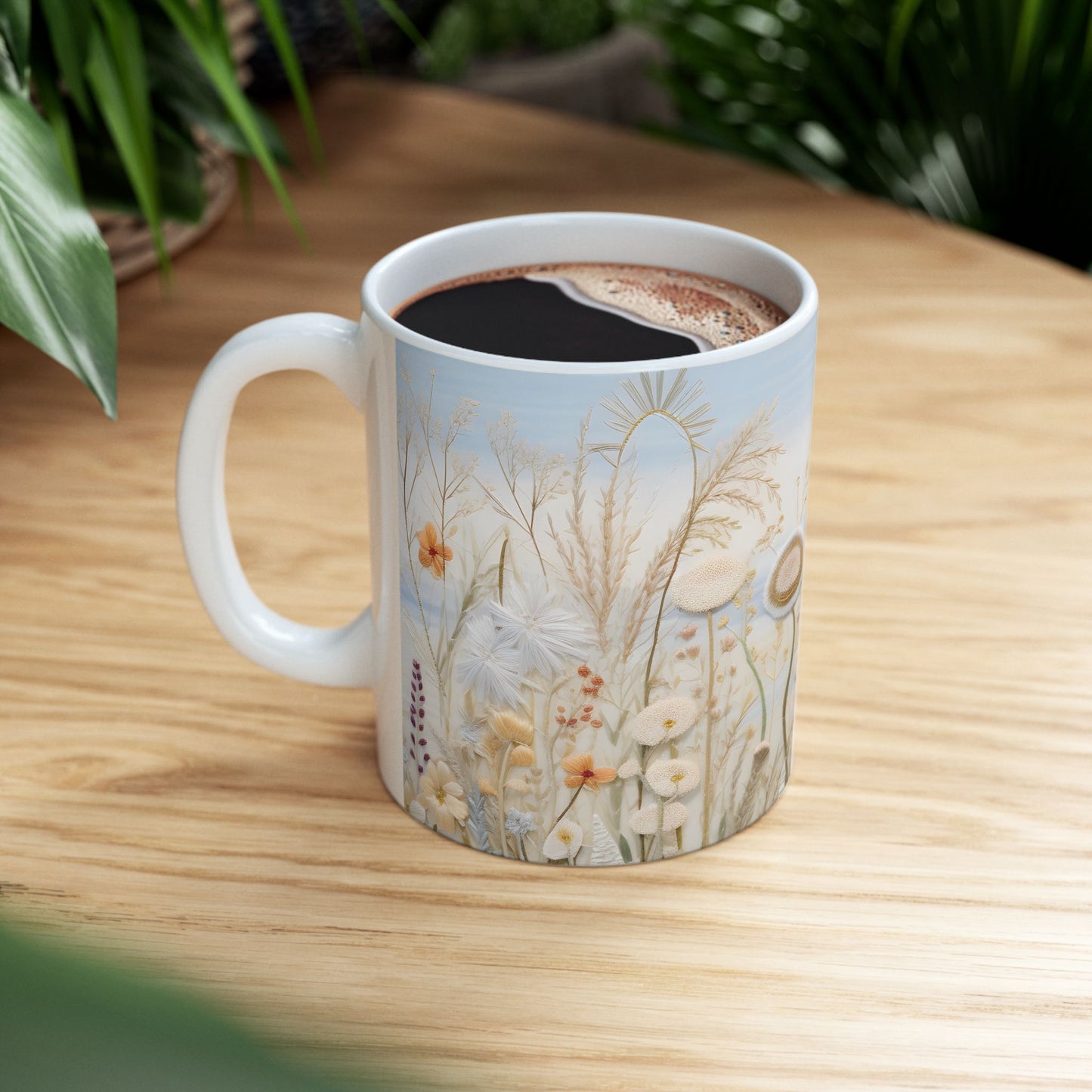 Artistic Mug - Felted Seaside
