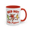 Humor Mug - Red Hot Silly Peppers