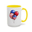 4th of July Mug - American Balloons