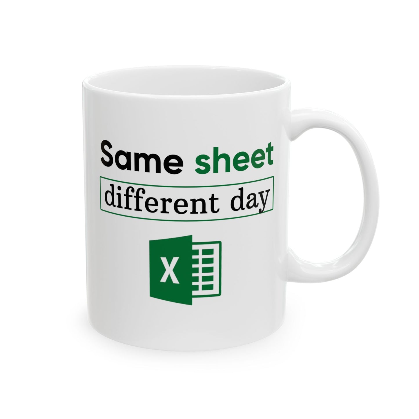 Office Mug - Same Sheet