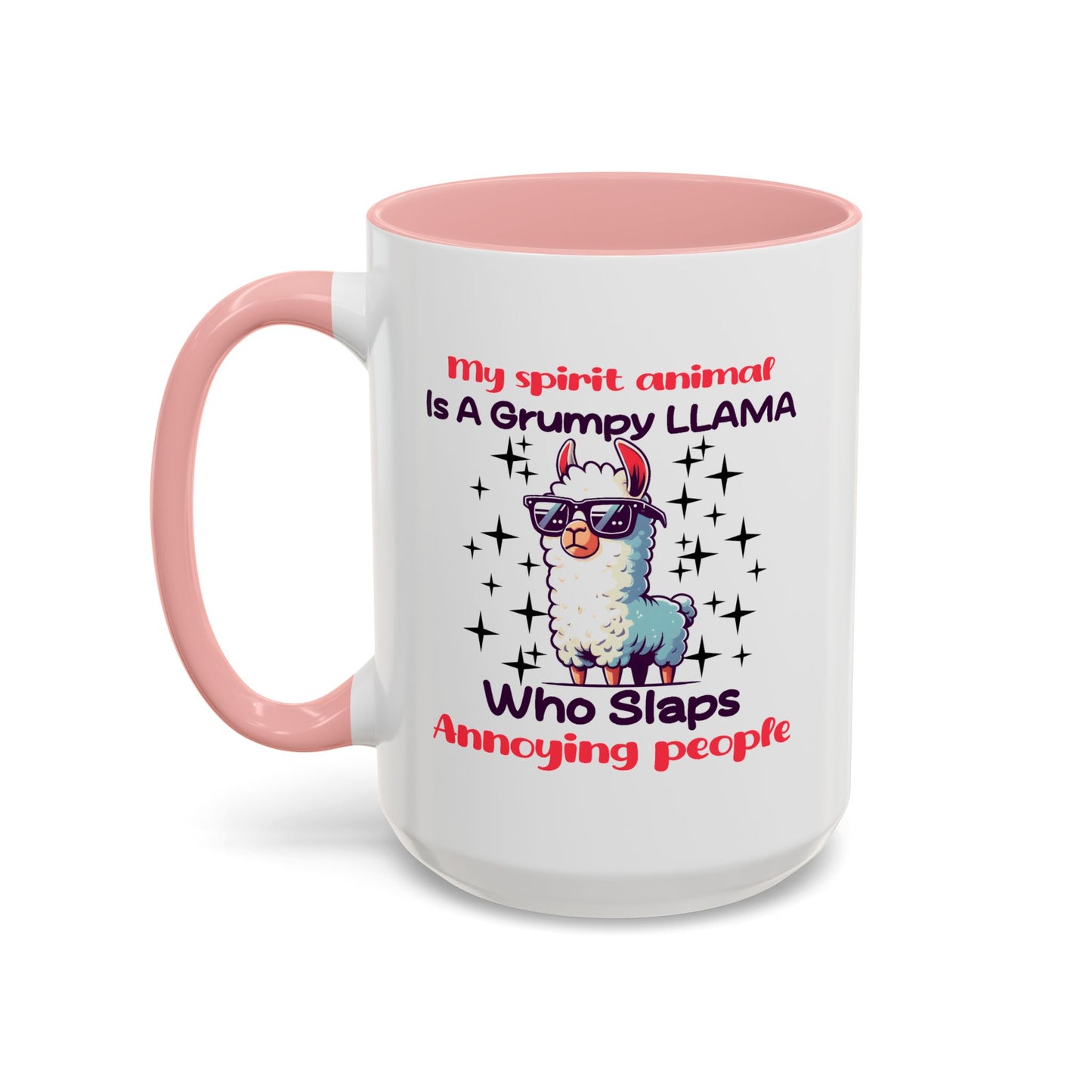 Humor Mug - My Spirit Animal is a Grumpy Llama