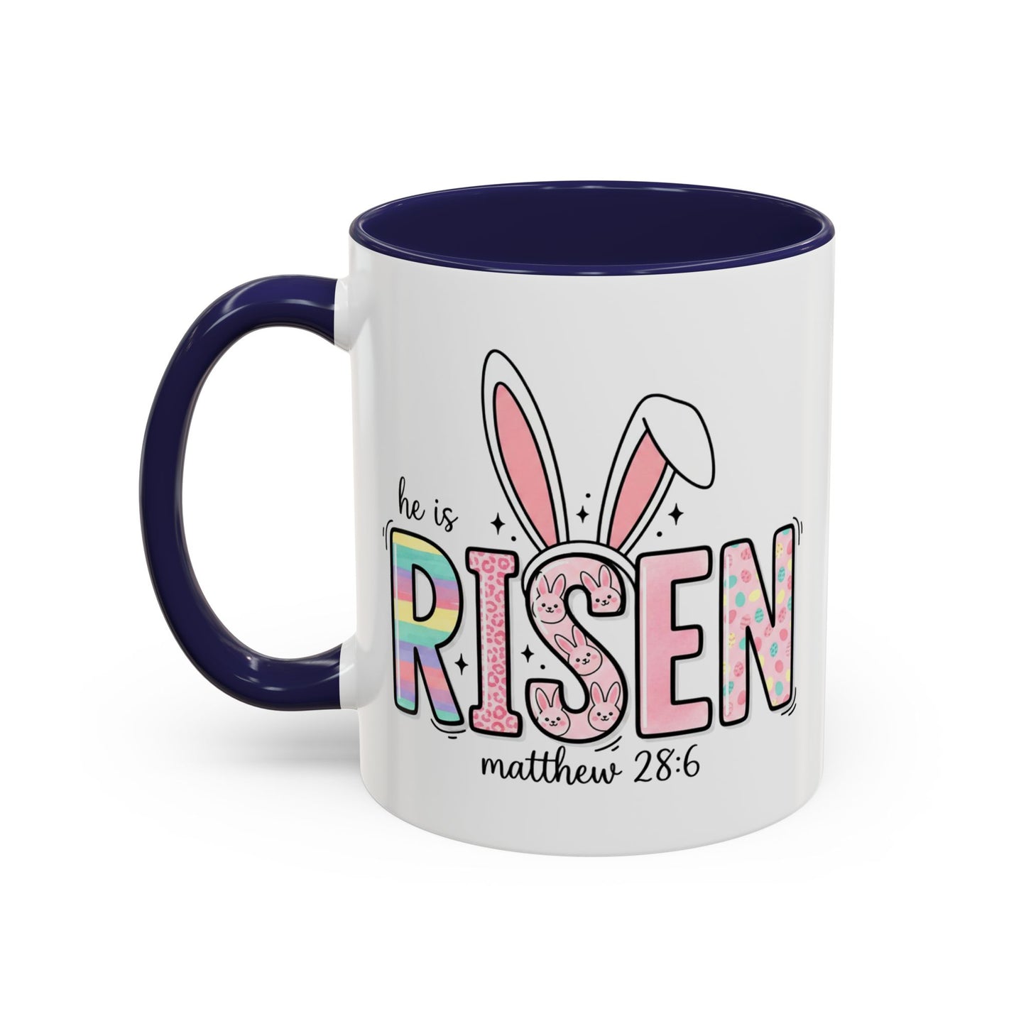 Easter Mug - He Is Risen Bunny