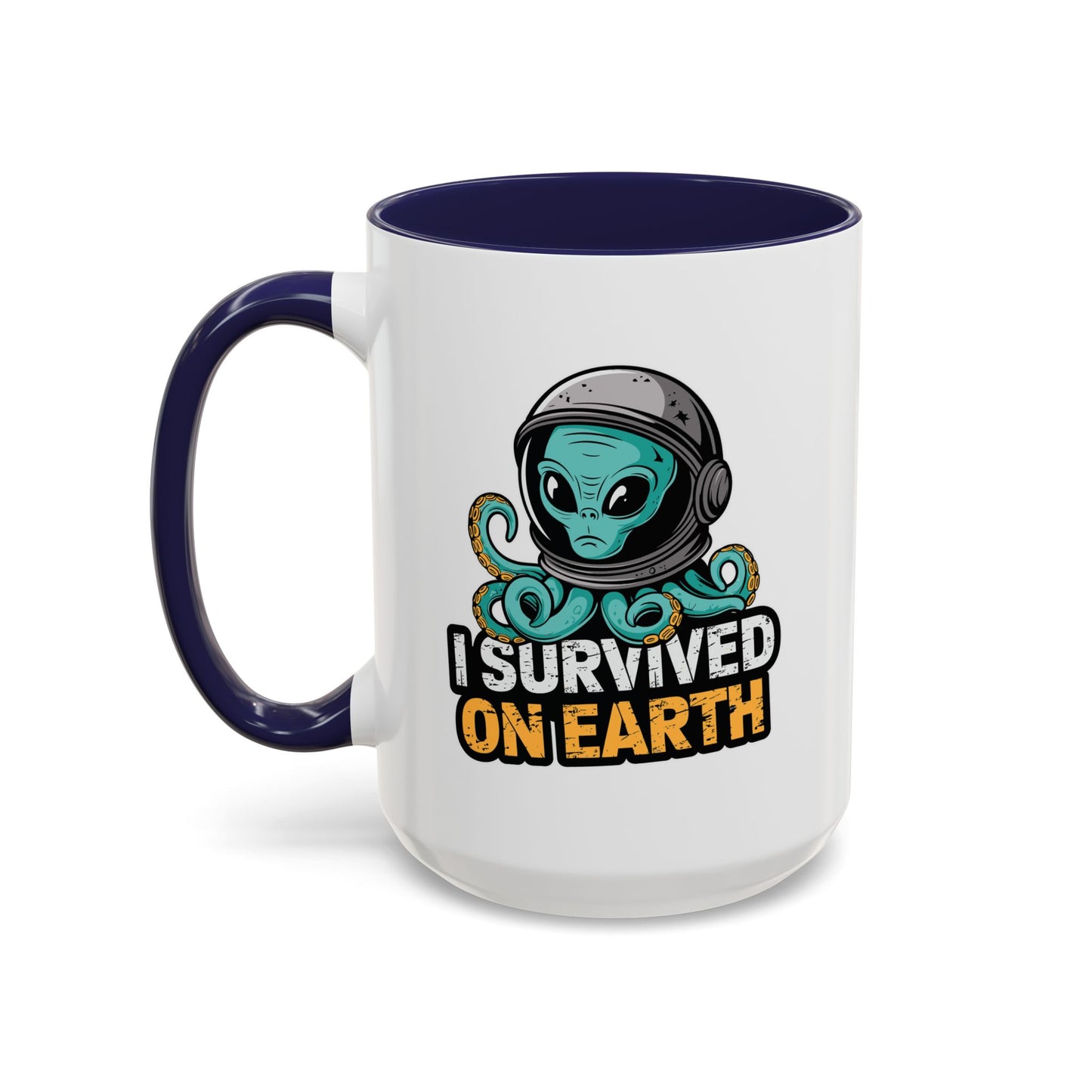 Alien Mug - I Survived On Earth