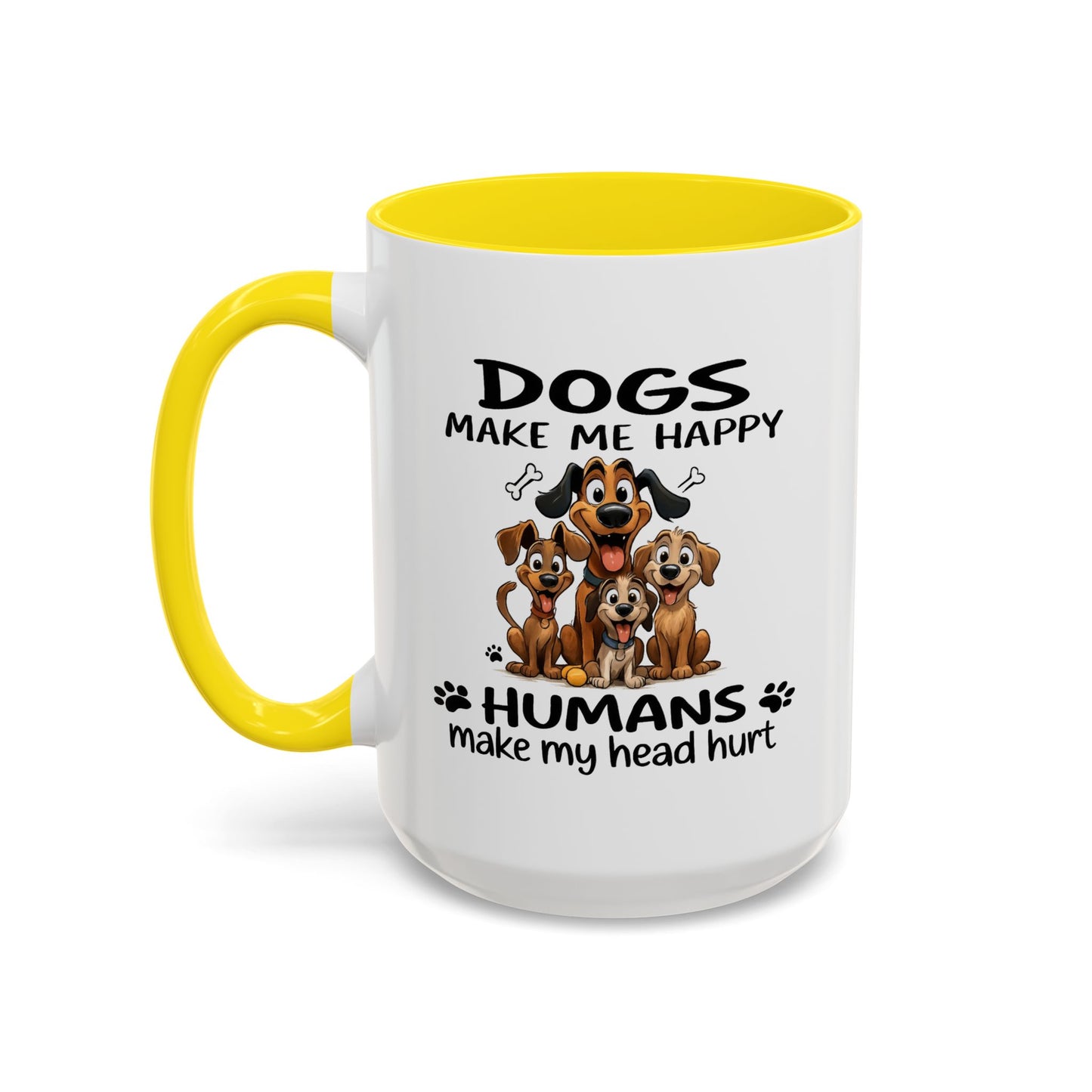 Animal Mug - Dogs Make Me Happy