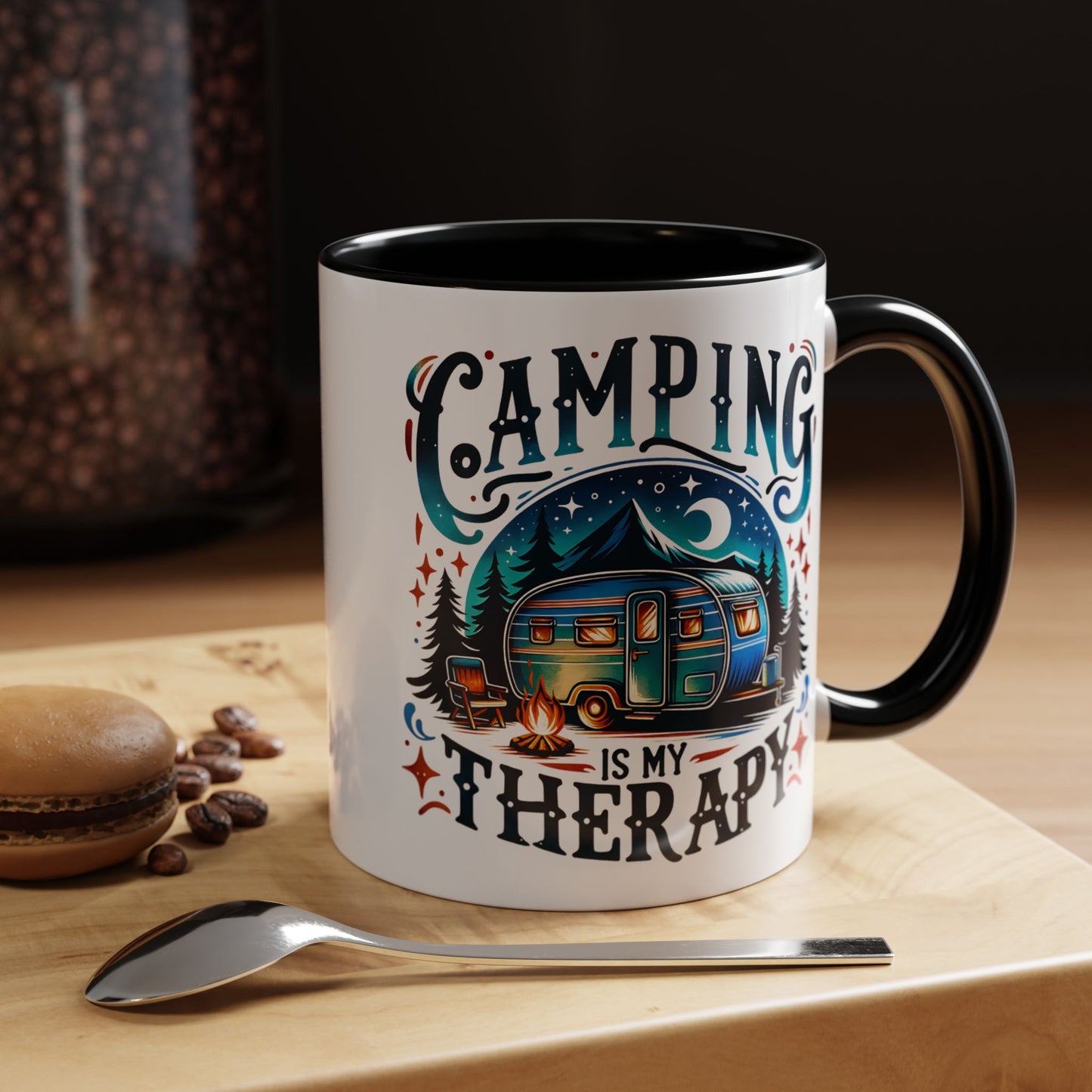 Adventure Mug - Camping Is My Therapy