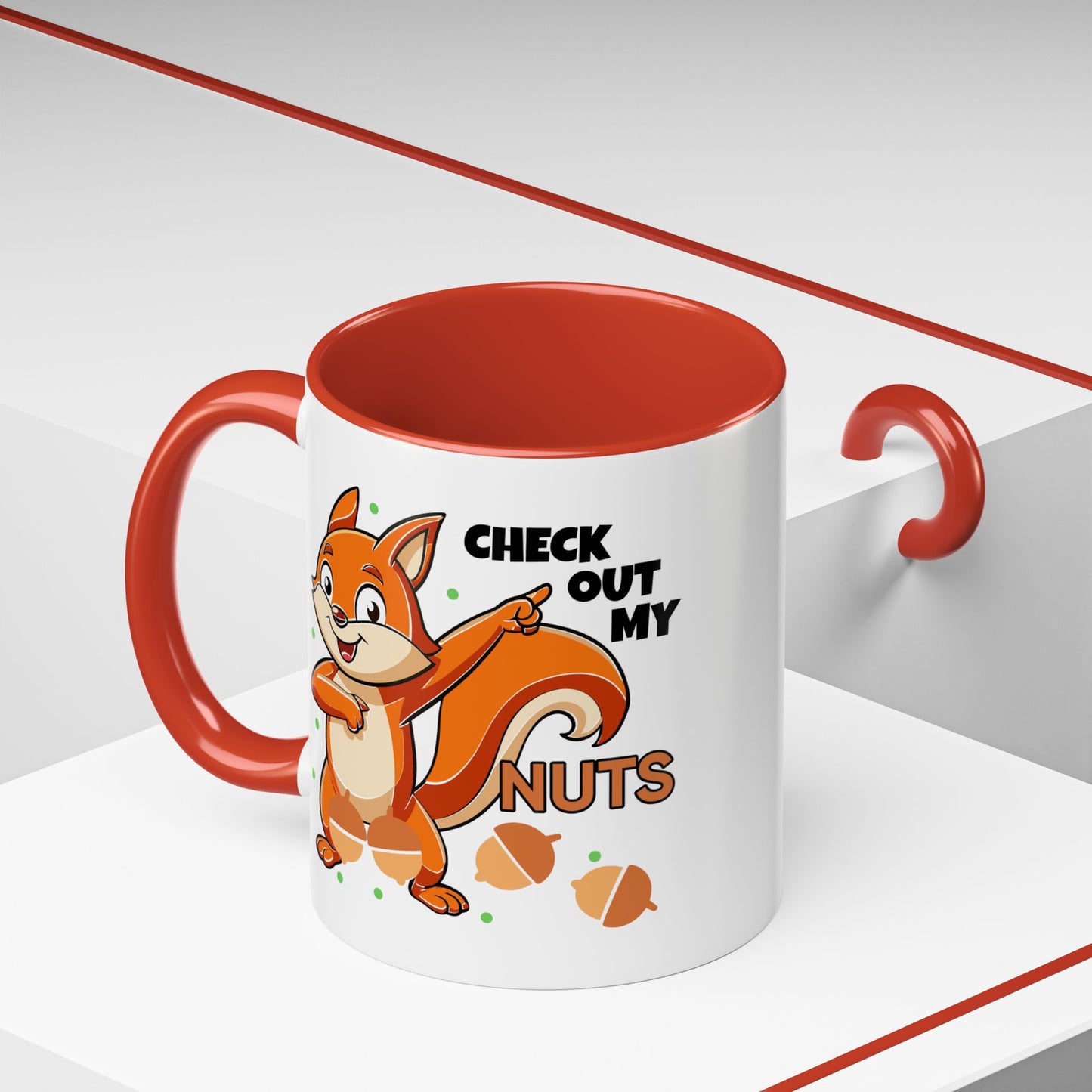 Humor Mug - Check Out My Nuts