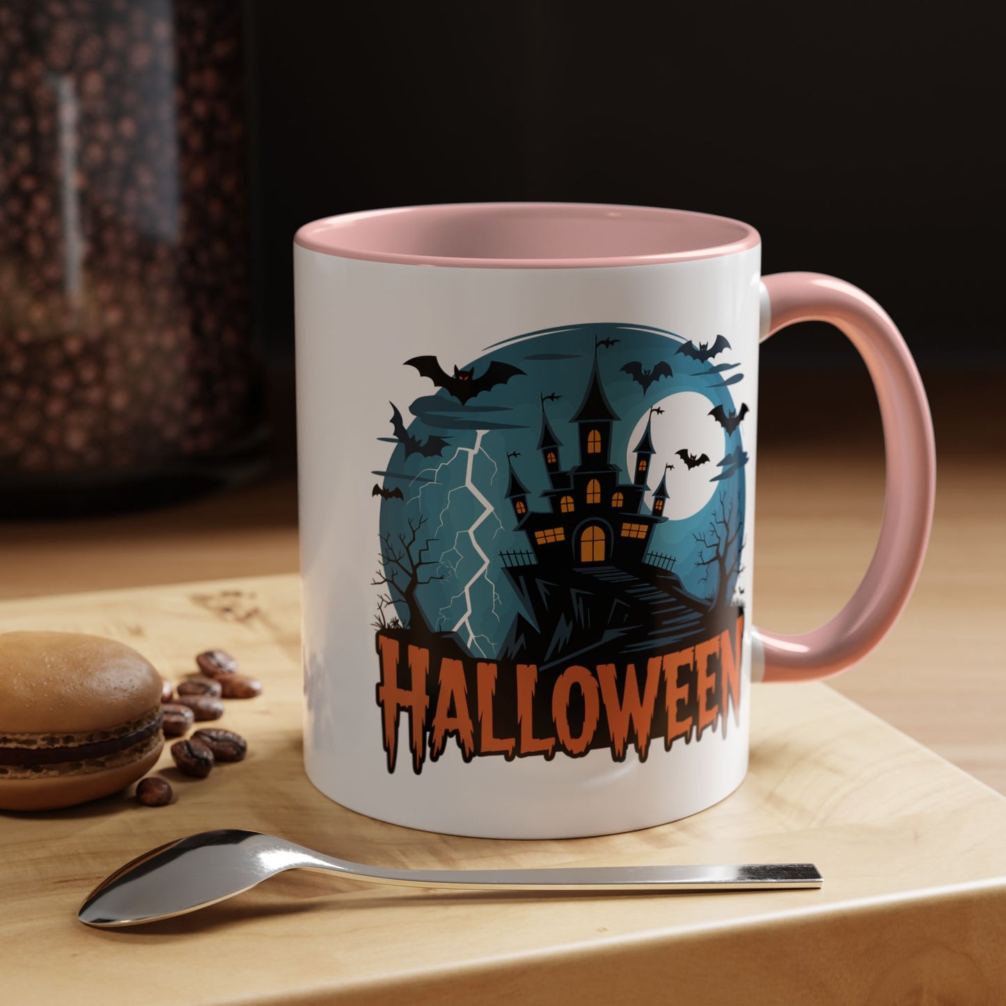 Halloween Mug - Halloween Haunted House