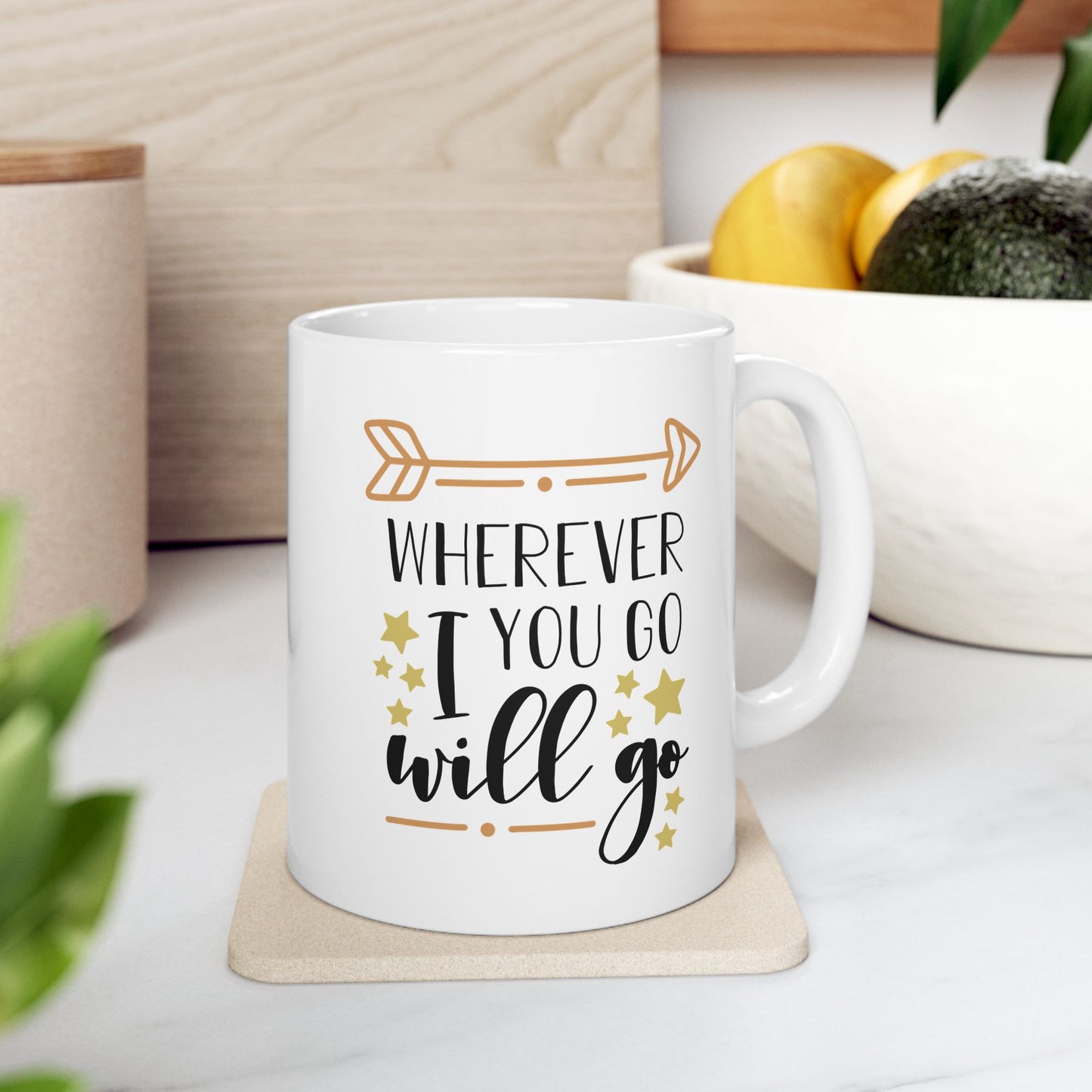 Anniversary Mug - Wherever You Go I Will Go