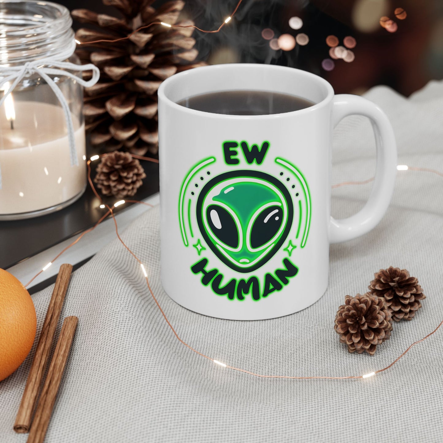 Alien Mug - Ew Human