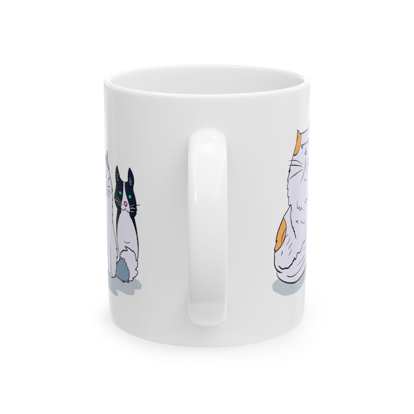 Animal Mug - Animated Cat Wrap