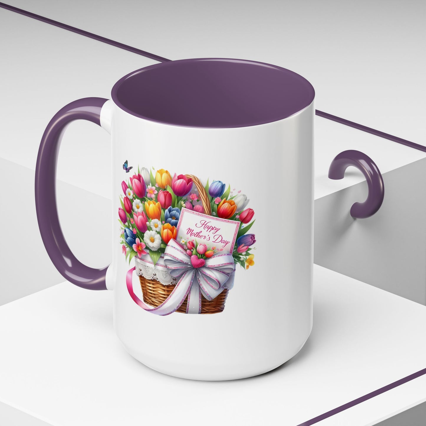 Mother's Day Mug - Happy Mother's Day Bouquet
