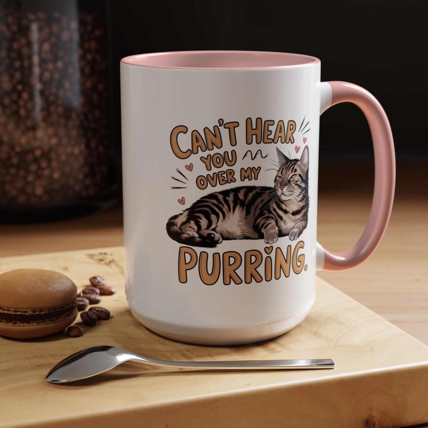 Animal Mug - Can't Hear You Over My Purring