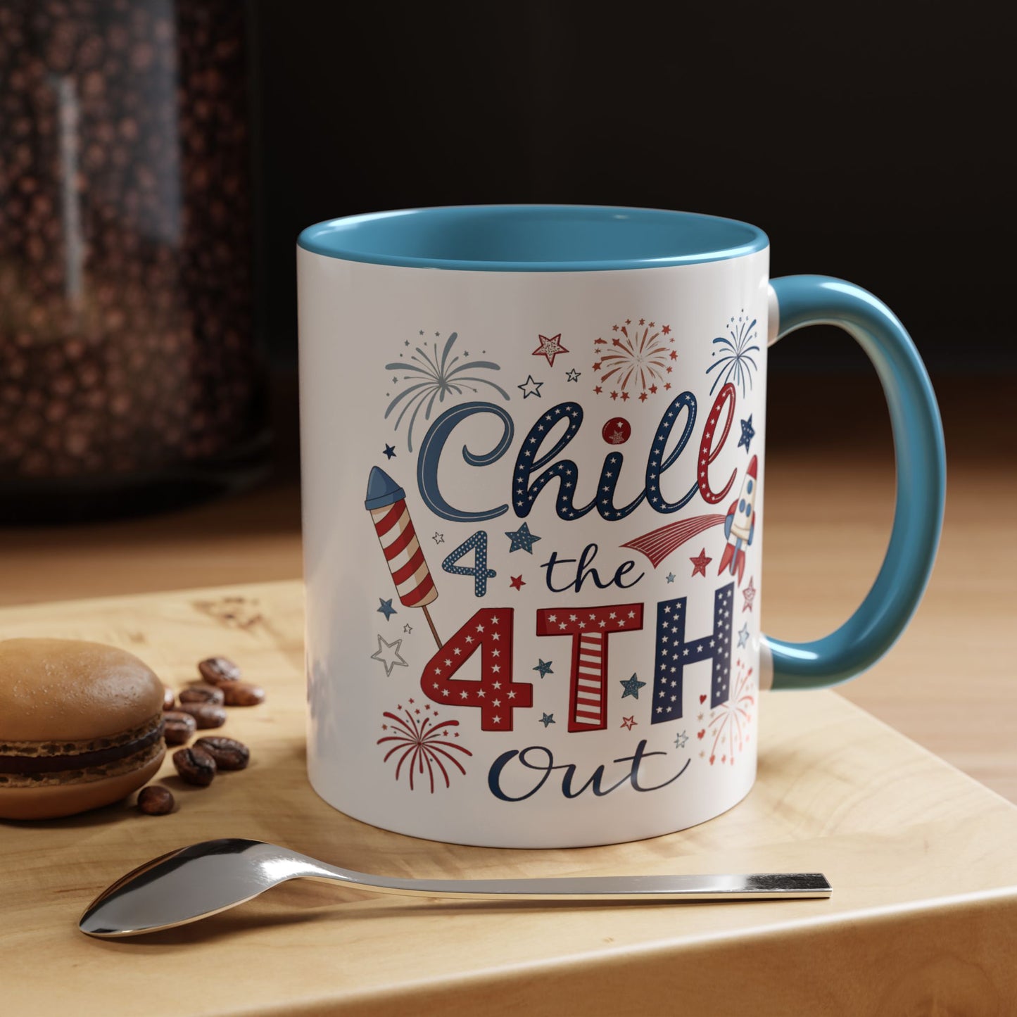 4th of July Mug - Chill the 4th Out Celebrations