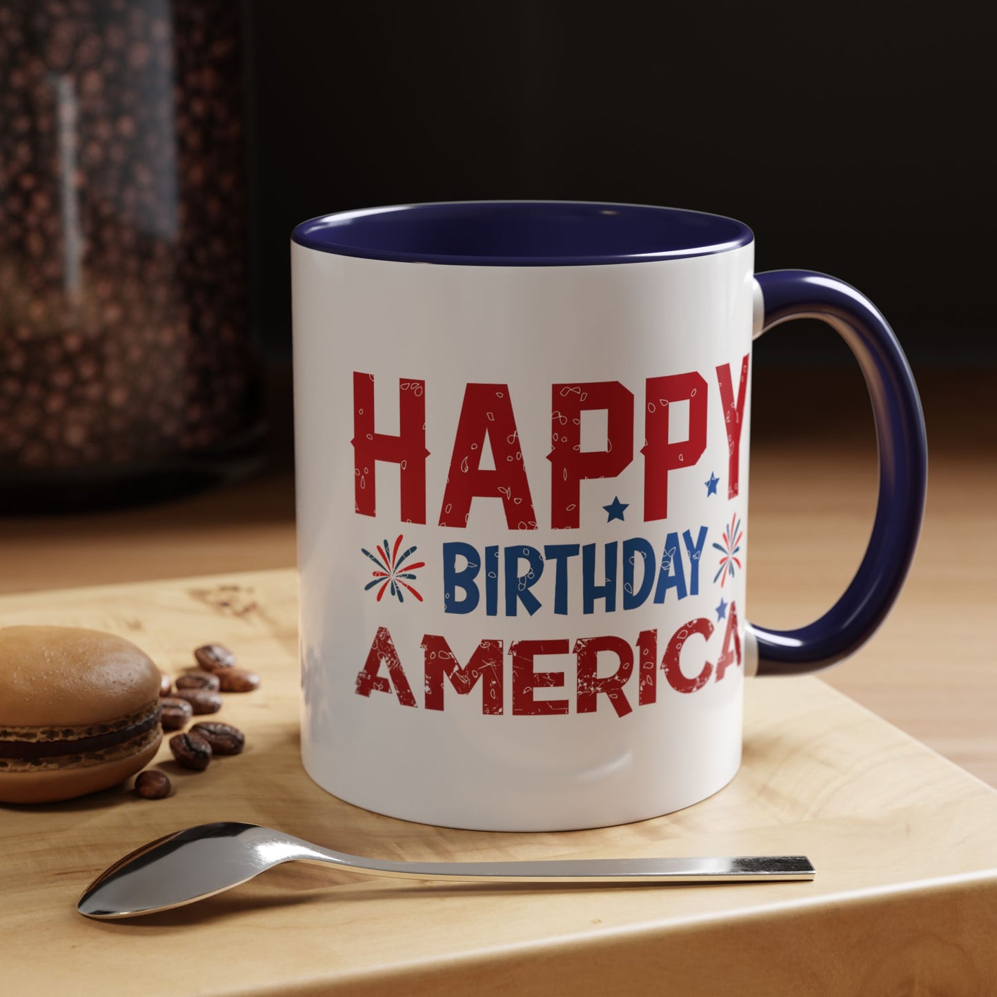4th of July Mug - Happy Birthday America Celebrations