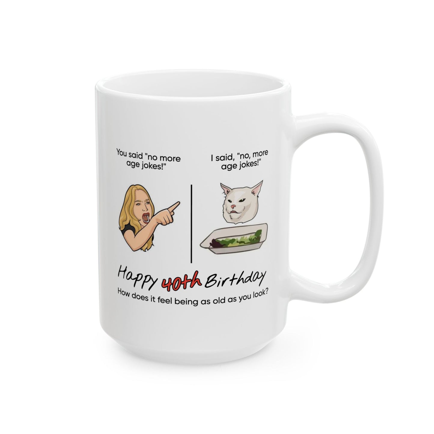 Birthday Mug - You Said No More Age Jokes