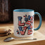 4th of July Mug - Animal Love USA Flag