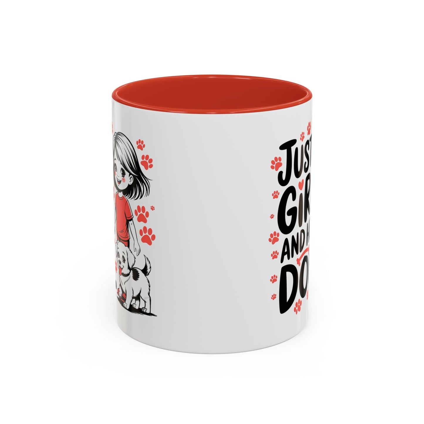 Animal Mug - Just a Girl and Her Dog