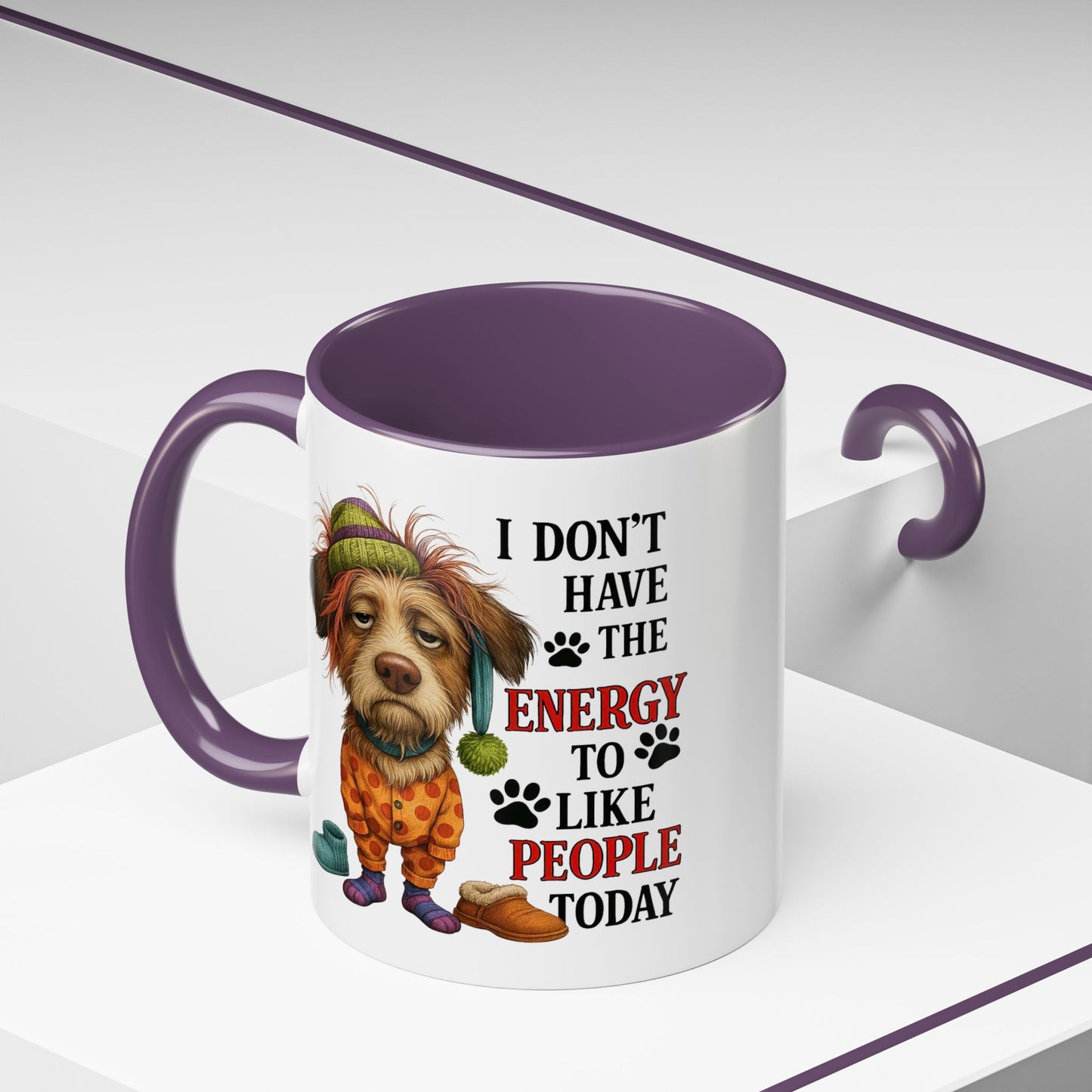 Animal Mug - I Don't Have The Energy