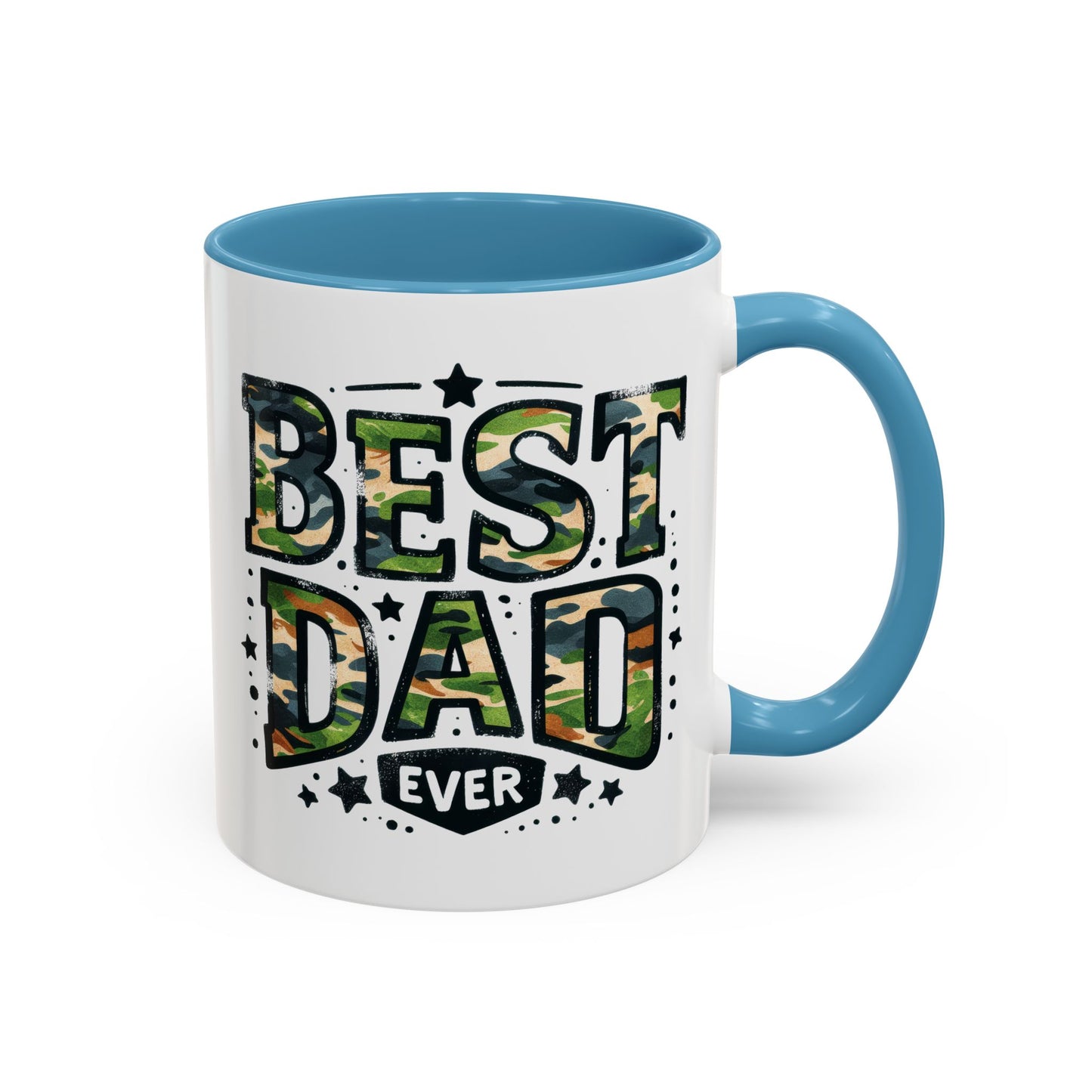 Father's Day Mug - Best Dad Ever Cammo