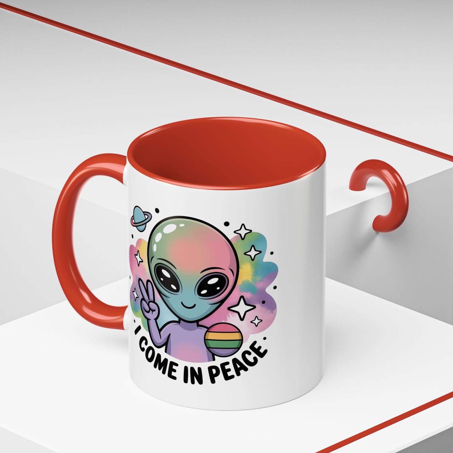 Alien Mug - I Come In Peace
