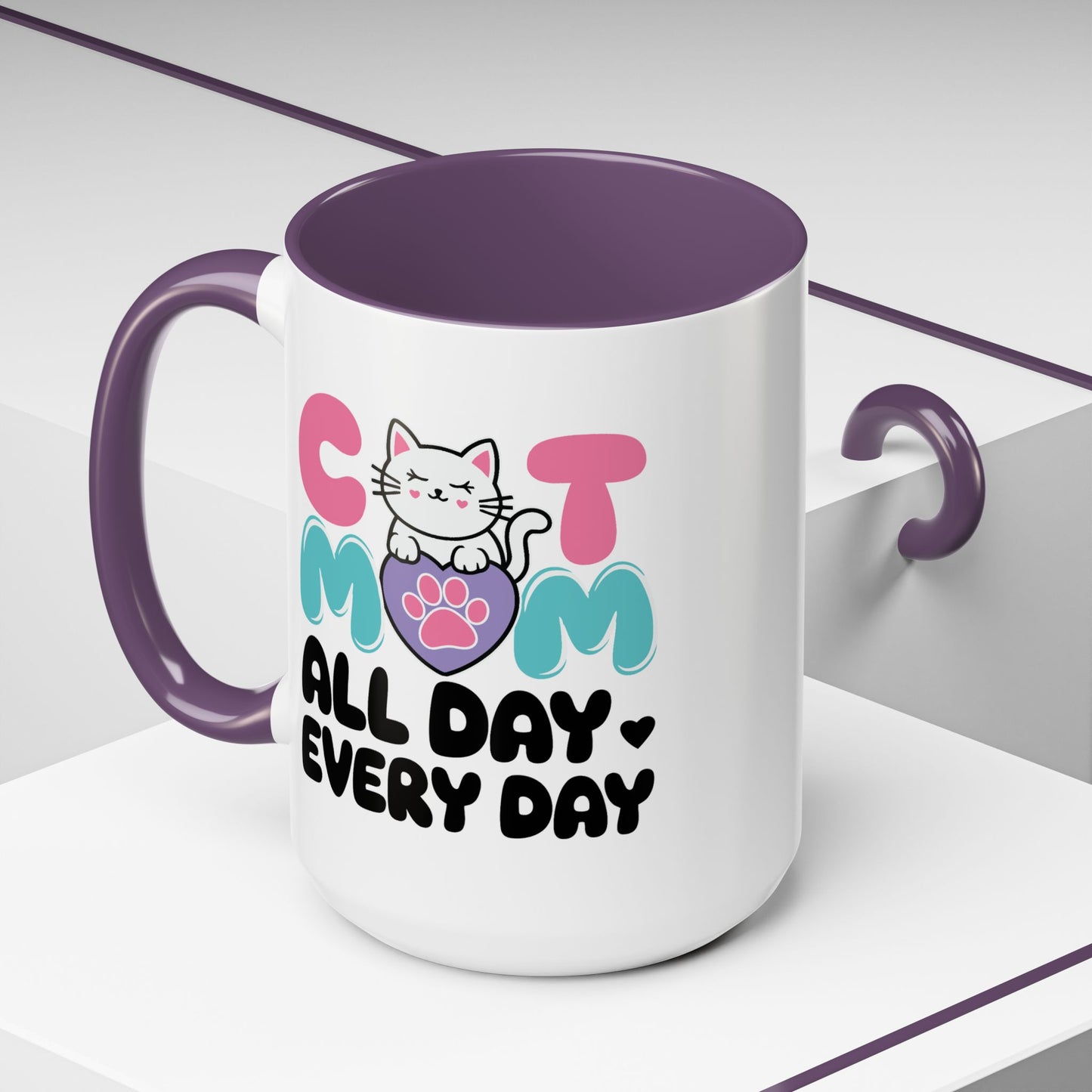 Animal Mug - Cat Mom All Day