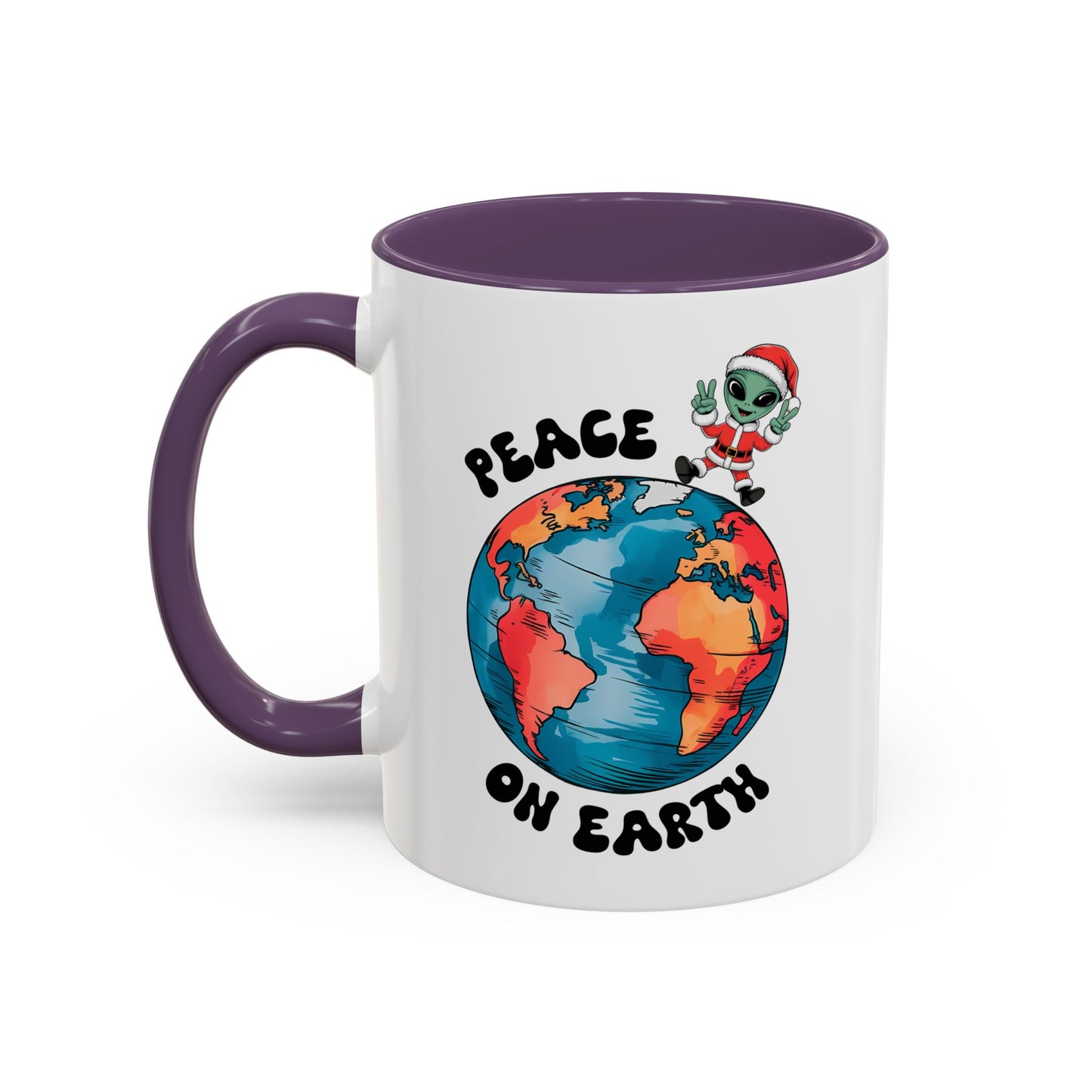 Alien Mug - Peace On Earth