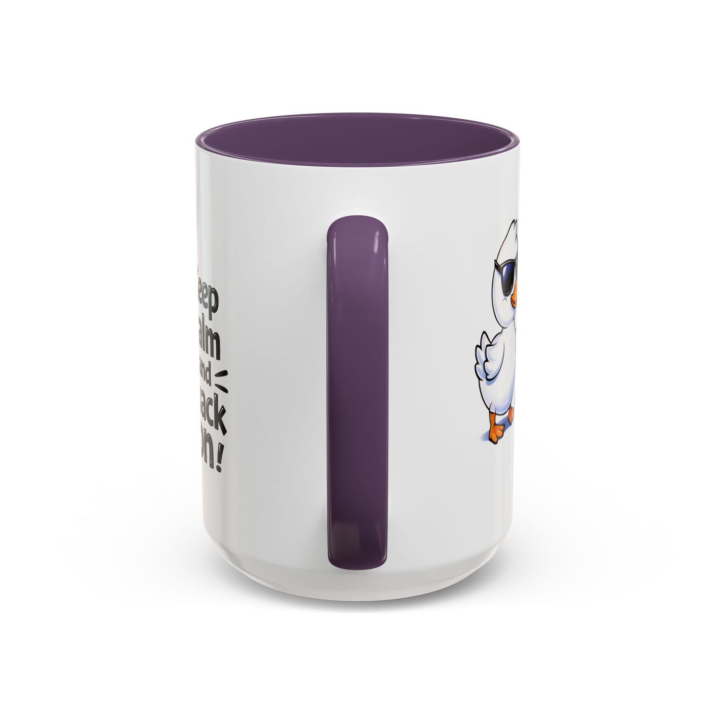 Wellness Mug - Keep Calm And Quack On