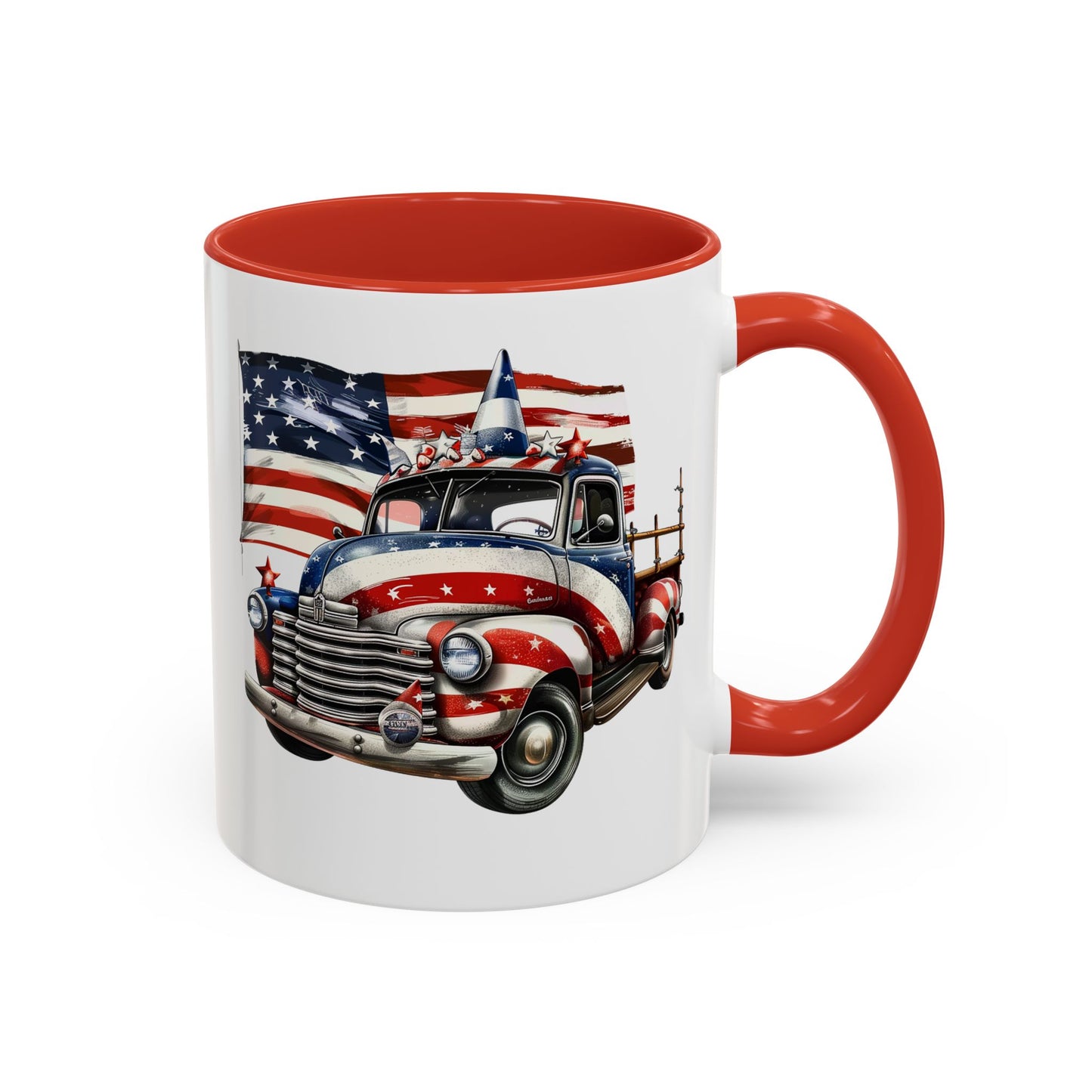 4th of July - Old Truck & Flag 2