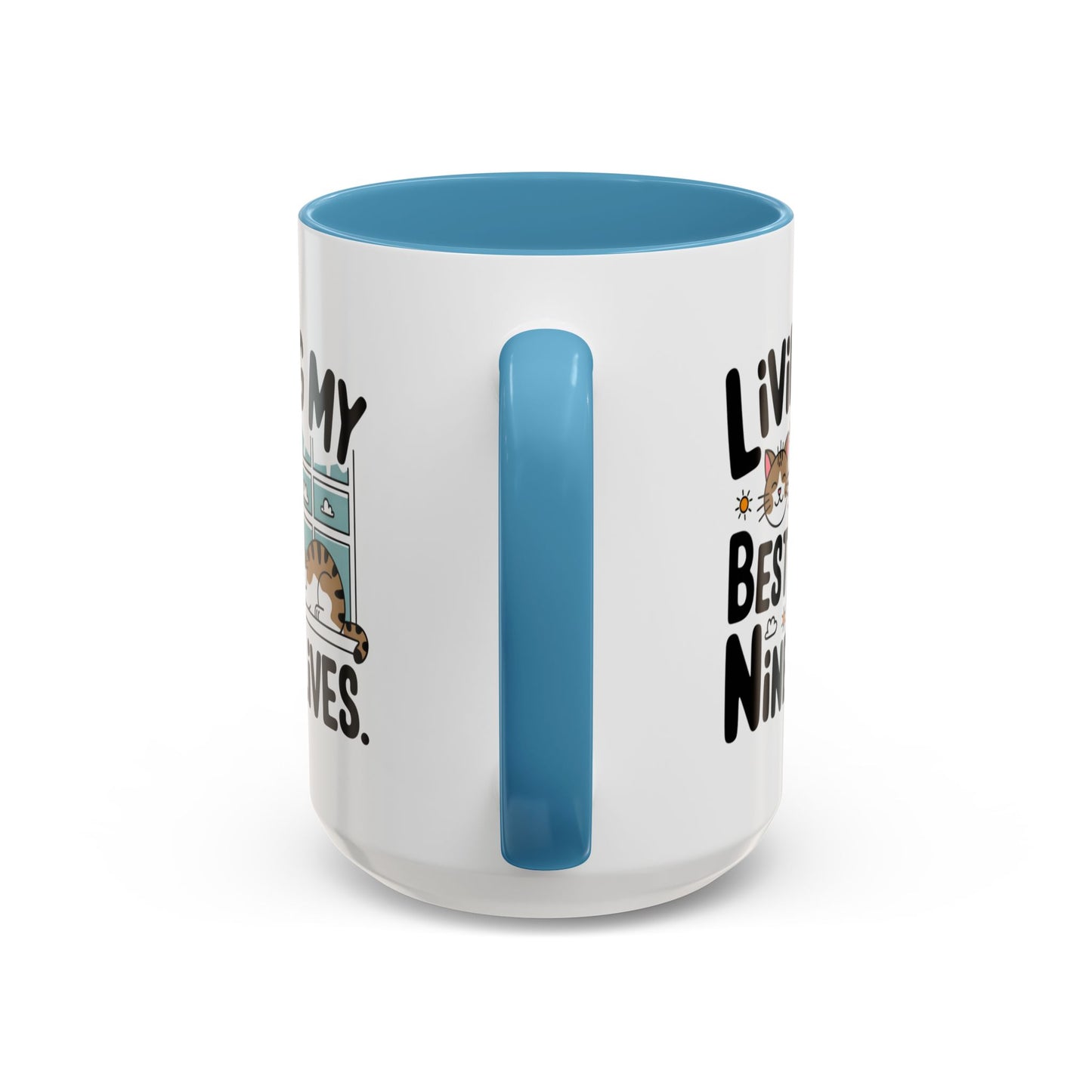 Animal Mug - Living My Best Nine Lives