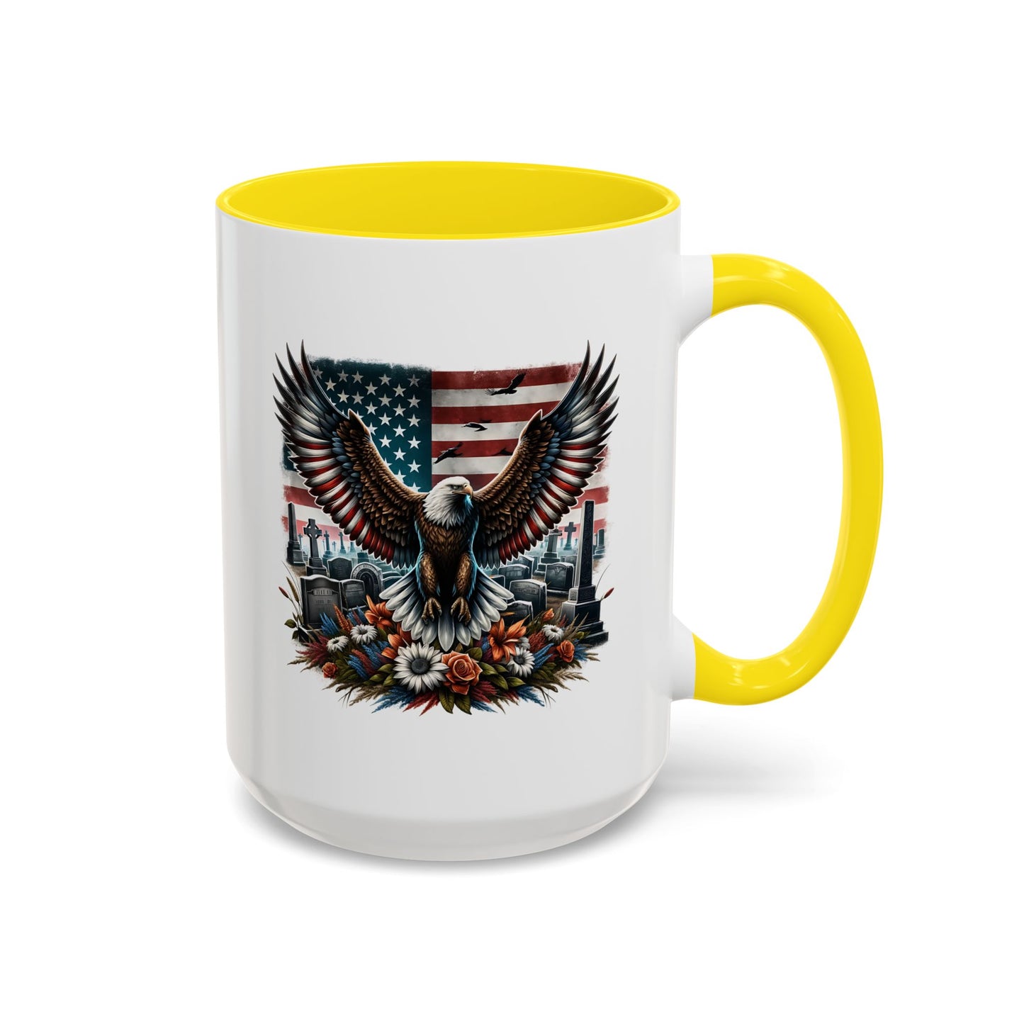 4th of July Mug - American Bald Eagle Memorial