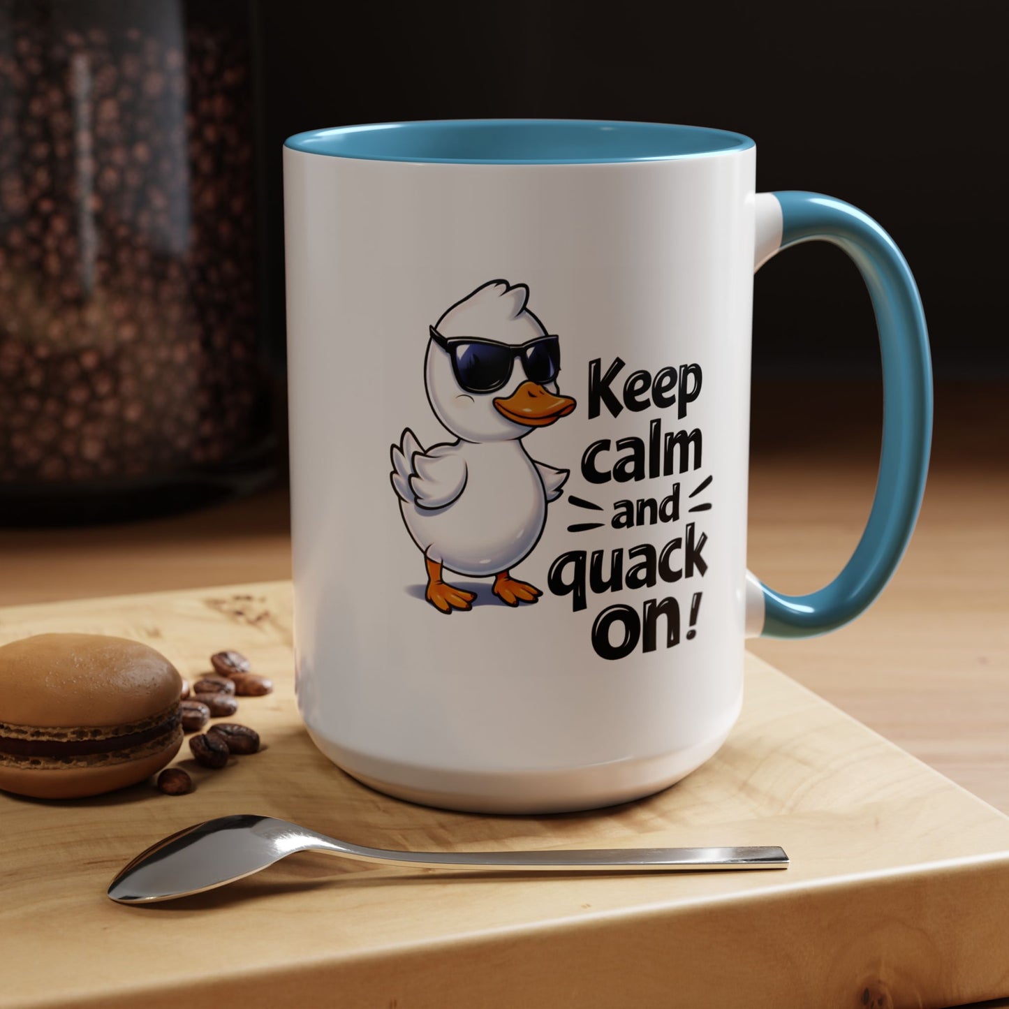 Wellness Mug - Keep Calm And Quack On