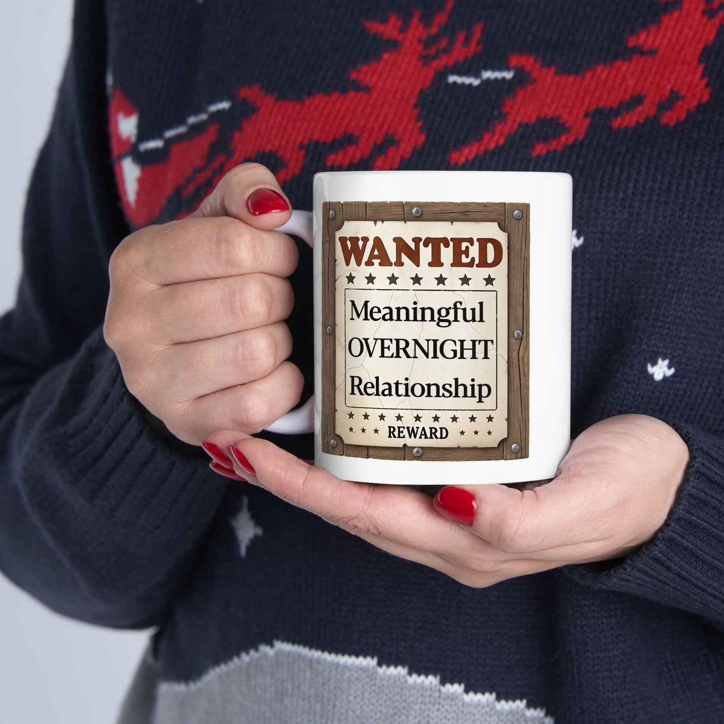 Adult Mug - Wanted Meaningful Overnight Relationship