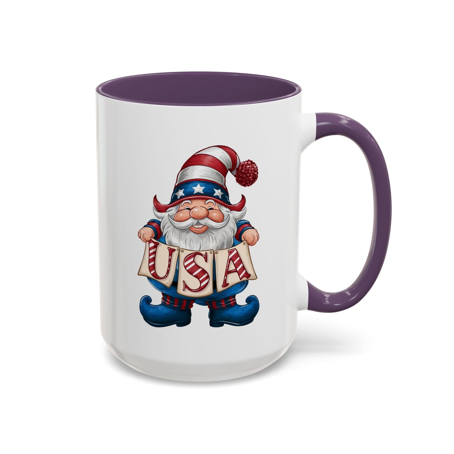 4th of July Mug - American Gnome 24