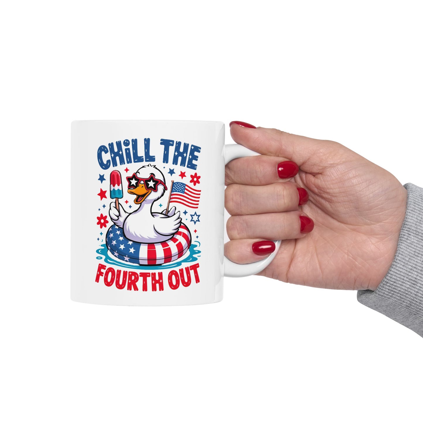 4th of July Mug - Chill the Fourth Out