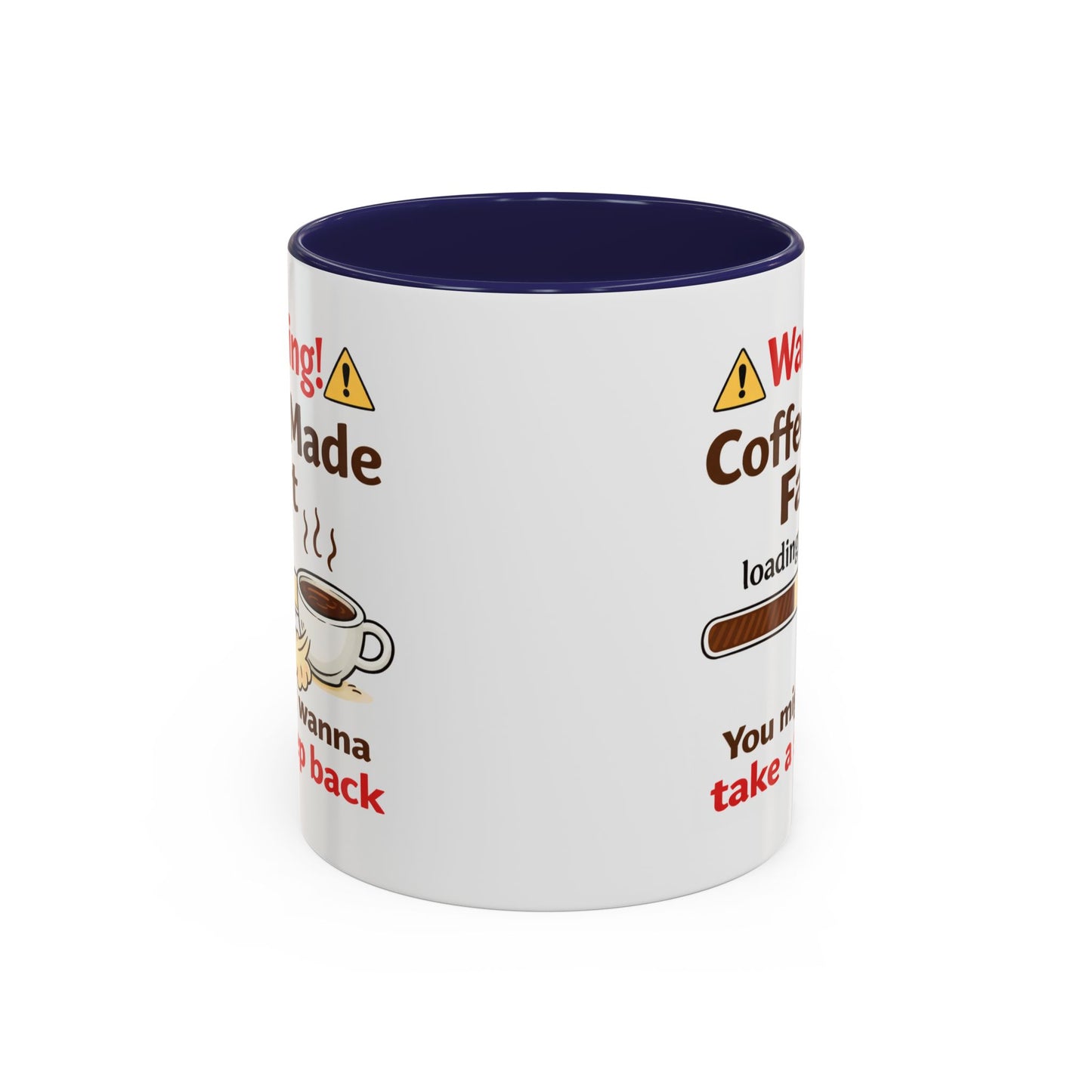 Humor Mug - Warning Coffee Made Fart