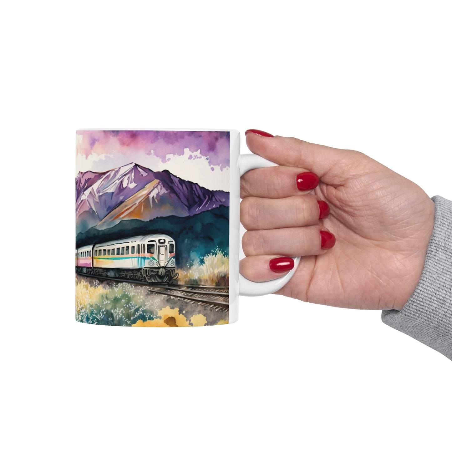 Adventure Mug - Train Journey 3