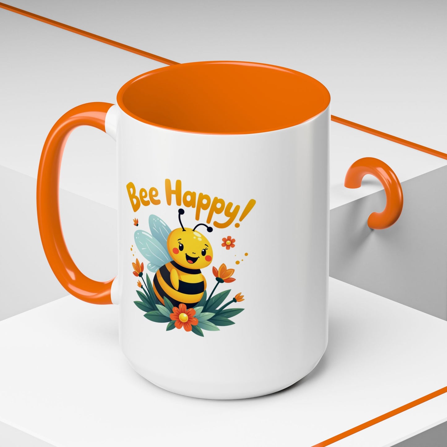 Motivation Mug - Bee Happy