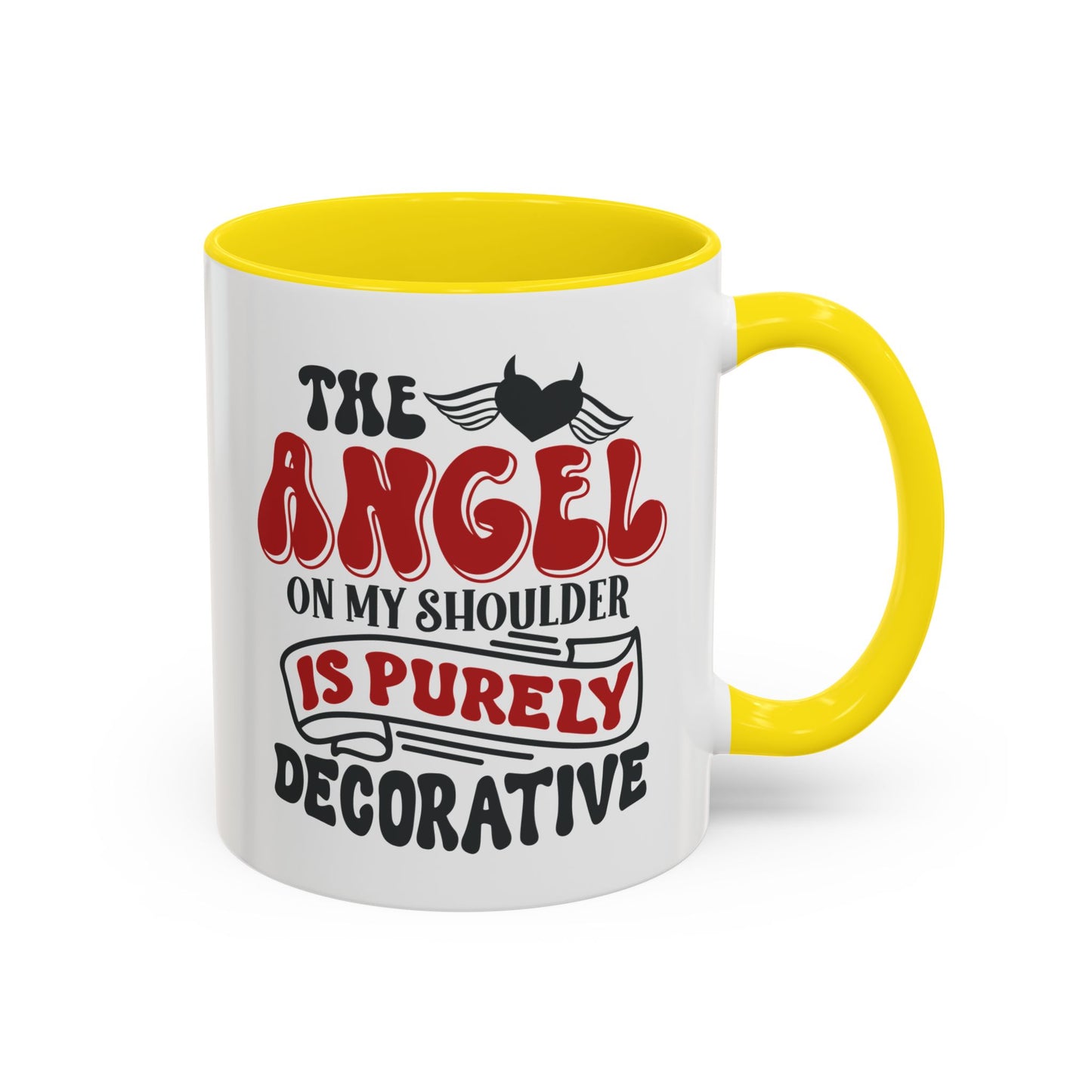 Humor Mug - The Angel on my Shoulder