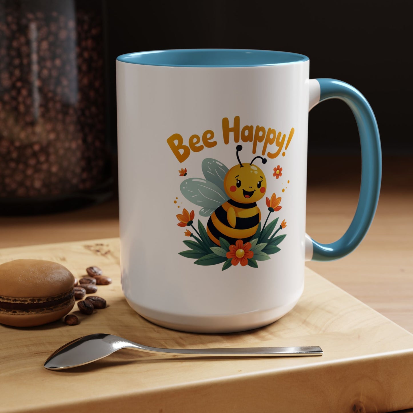 Motivation Mug - Bee Happy
