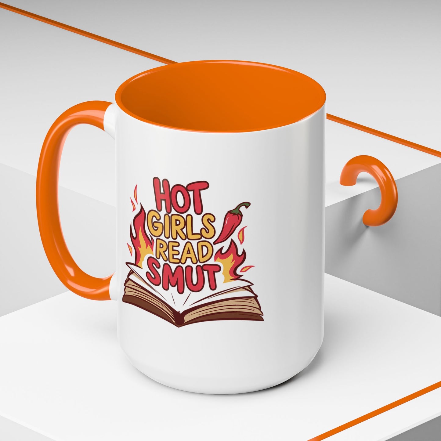 Adult Mug - Hot Girls Read Smut