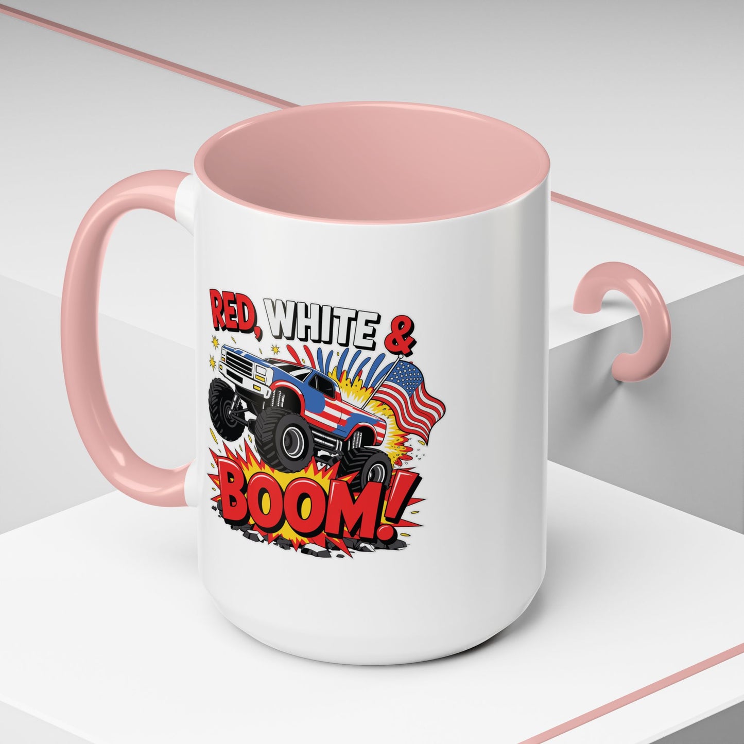 4th of July Mug - Red White & Boom!