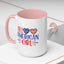 4th of July Mug - All American Girl