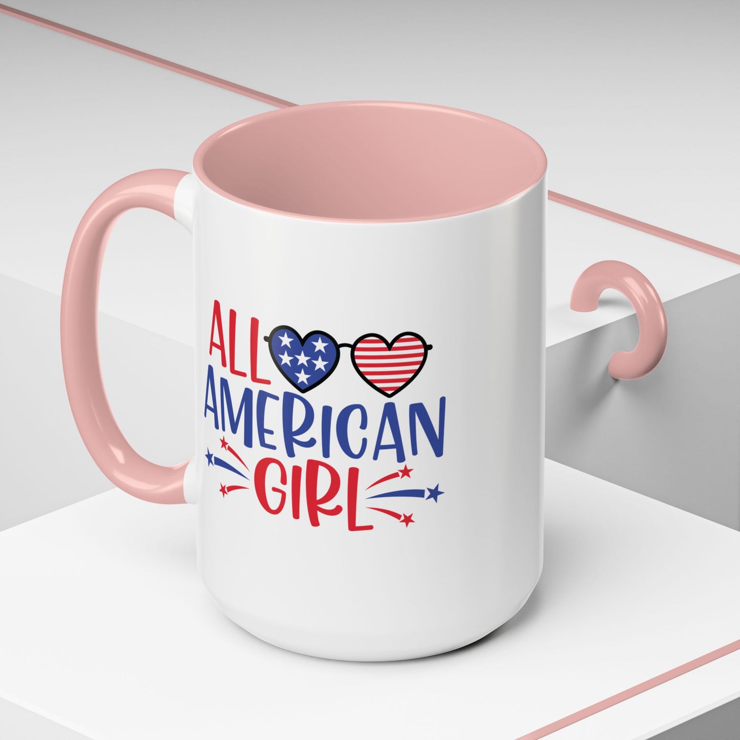4th of July Mug - All American Girl
