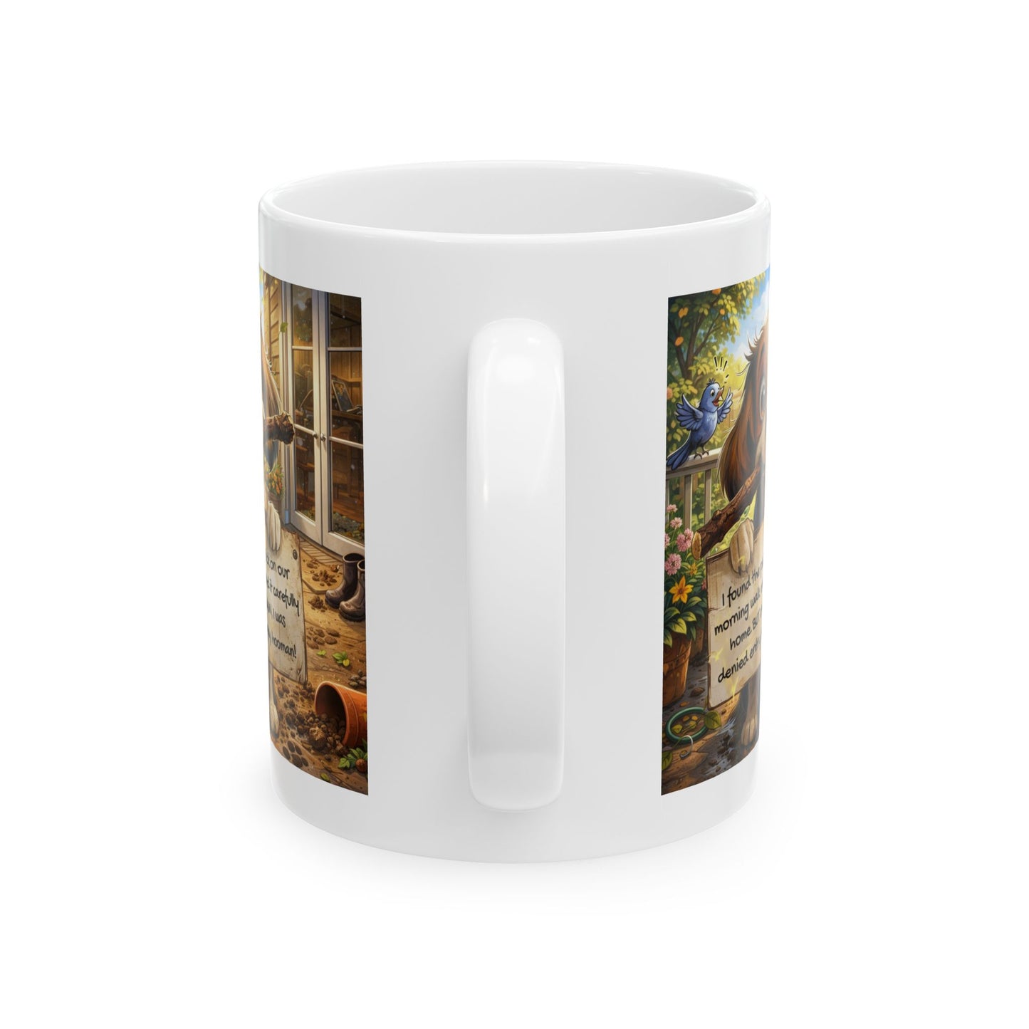 Animal Mug - I Found The Perfect Stick