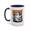 Halloween Mug - Boo! Flying Ghost With Broom