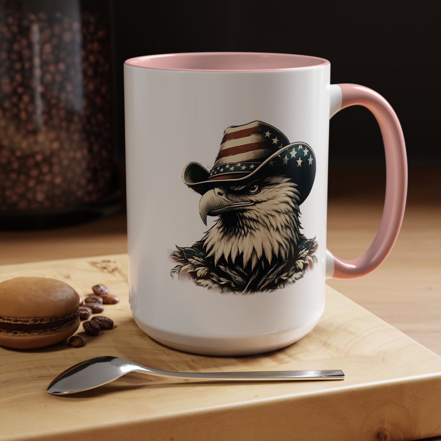 4th of July Mug - American Bald Eagle Flag 5